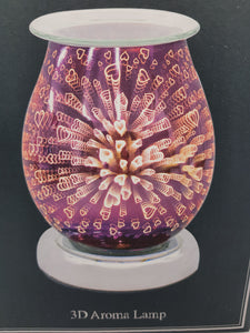 Purple Hearts Aroma Lamp