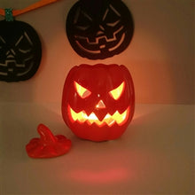 Load image into Gallery viewer, Pumpkin with Lid Wax Melter / Oil Burner 12cm - Orange