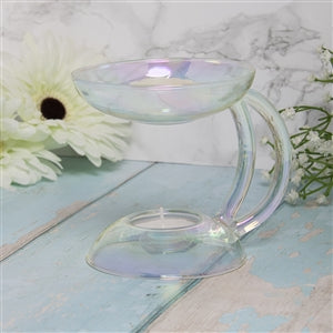 borosilicate glass clear lustre oil burner wax melter candle accessory