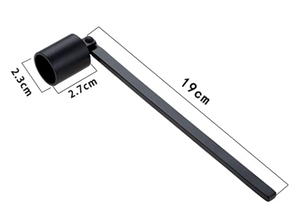 Matte Black Candle Snuffer